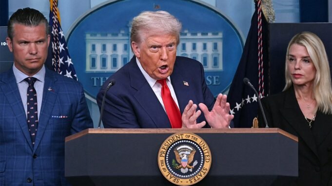 特朗普宣布對資本警察局的聯邦扣押 特朗普宣布對資本警察局的聯邦扣押