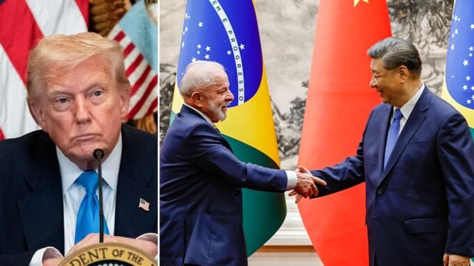 巴西的盧拉·聖保羅(Lula Sao Paulo)在中國工廠開業時猛烈抨擊特朗普的關稅 巴西的盧拉·聖保羅(Lula Sao Paulo)在中國工廠開業時猛烈抨擊特朗普的關稅
