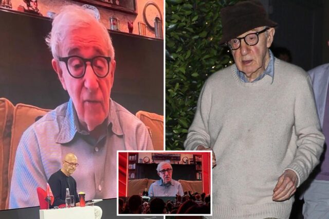 烏克蘭參加了參加莫斯科電影節的伍迪·艾倫(Woody Allen) 烏克蘭參加了參加莫斯科電影節的伍迪·艾倫(Woody Allen)