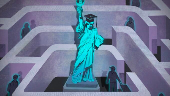 同事認為特朗普領導下的國際學生下降:NPR 同事認為特朗普領導下的國際學生下降:NPR