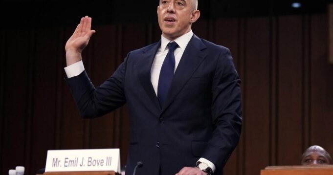 參議院投票確認特朗普·鮑夫（Trump Bove）在美國上訴法院的辯護律師