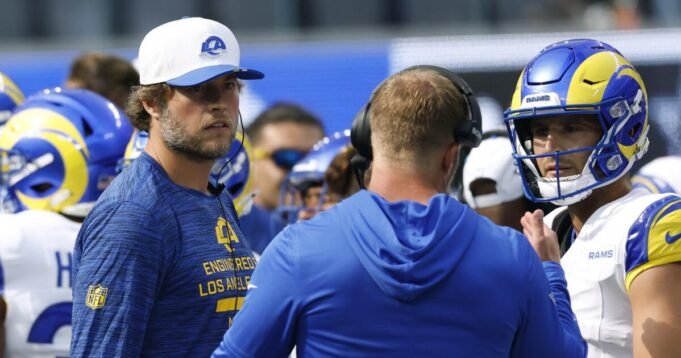 馬修·斯塔福德(Matthew Stafford)的運動中“看起來不錯”。公羊希望他能盡快返回 馬修·斯塔福德(Matthew Stafford)的運動中“看起來不錯”。公羊希望他能盡快返回