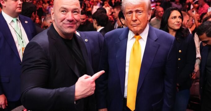 達娜·懷特（Dana White）說，讓我們在白宮預訂UFC戰鬥之夜