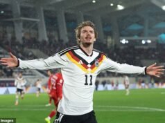 尼克·沃爾特米德在對陣金·盧森堡的上半場表現令人失望後拯救了德國隊,這位紐卡斯爾球星在世界杯預選賽邊緣梅開二度,以2-0獲勝。