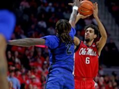 埃利亞斯·卡馬爾丁 (Elias Kamardin) 拿下 26 分,幫助密西西比大學 (Ole Miss) 老化孟菲斯