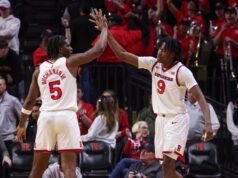 迪倫·格蘭特 (Dylan Grant) 職業生涯最高 28 分領先羅格斯大學 (Rutgers) 擊敗利哈伊大學 (Lehigh)