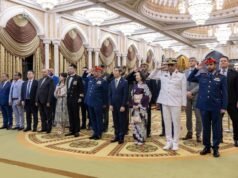 日本大使館慶祝自衛隊日