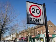 超速 20 英里/小時後被罰款的司機人數增至 50 萬人