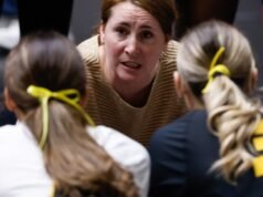 密蘇里排球隊在常規賽決賽中以 3-1 擊敗阿拉巴馬州