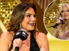 Luann de Lesseps 在 BravoCon 2025 與 Erika Jayne 的對決中發表講話