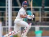 Ajinkya Rahane 參加孟買 2025-26 蘭吉杯對陣本地治裡的比賽 |板球新聞