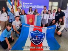 聖地亞哥演員在2025年全國科技博覽會最後階段的精彩表演