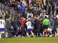 美國國家隊與巴拉圭陷入“極其危險”衝突的混亂