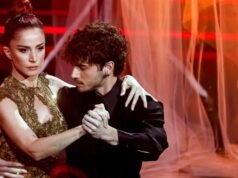 與星共舞,安德里亞·德盧戈 (Andrea DeLugo) 在與弗朗西斯卡·維亞蒂尼 (Francesca Vialdini) 的最後挑戰中獲勝