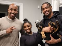 西蒙·拜爾斯 (Simone Biles) 狗飼養員因在有爭議的程序中割掉狗的耳朵而受到死亡威脅後做出了讓步