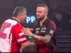 世界冠軍失利後,苦澀飛鏢明星在煽動性社交媒體帖子中指責對手作弊