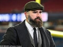 傑森·凱爾斯已經威脅要在特拉維斯和泰勒·斯威夫特的婚禮上脫掉襯衫並瘋狂。