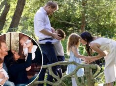 梅根·馬克爾與哈里王子、阿奇和莉莉貝特分享親密的聖誕賀卡