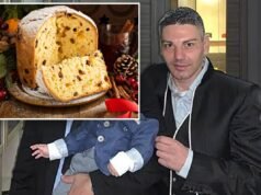 意大利男子在平安夜悲劇中因節日糕點窒息