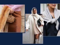 本季冬季圍巾的 10 種創意搭配方式