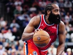 詹姆斯·哈登繼續為洛杉磯快船隊打出高水平的比賽