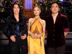 阿麗亞娜·格蘭德 (Ariana Grande) 與音樂嘉賓雪兒 (Cher) 共同主持