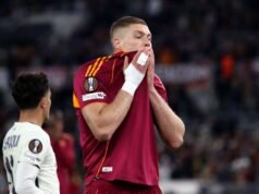 西漢姆聯在羅馬球員阿特姆·杜貝克的爭奪中領先