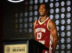 BC 隊剛剛經歷了又一次加時賽的失利,力圖在對陣紐黑文隊的比賽中反彈