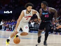 活塞隊在客場對陣老鷹隊的比賽中不知何故受到了帕奇的激勵