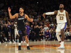 太陽隊和湖人隊本月第三次對決