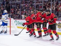 鮑文·拜拉姆梅開二度,幫助參議員隊在加時賽中戰勝了軍刀隊