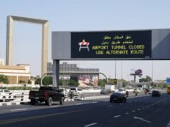 迪拜..電子車牌更換減少了 20% 的出行時間