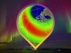 12 月 22 日至 23 日,10 個州可能會看到北極光。