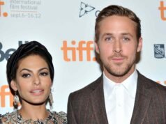 瑞恩·高斯林 (Ryan Gosling) 和伊娃·門德斯 (Eva Mendes) 以西部海岸風格與孩子們見面