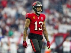 海盜隊收到了有關外接手邁克·埃文斯受傷的有希望的最新消息