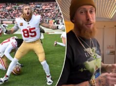 49人隊大勝後,喬治·基特爾撕毀了稀有的神奇寶貝包:“他病了”