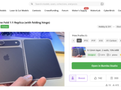 這個 3D 打印的 iPhone Fold 模型可能與你握著真實的東西一樣接近