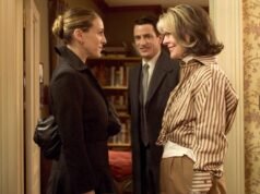 莎拉·傑西卡·帕克與黛安·基頓在《家族石》中的恐怖場景