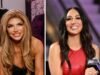 Teresa Giudice 和 Melissa Gorga 在 RHONJ 海報旁擺姿勢
