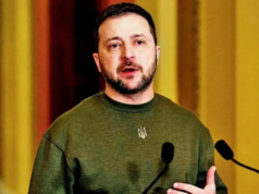 弗拉基米爾·澤倫斯基表示,俄羅斯上週在烏克蘭上空發射了 1,300 架無人機