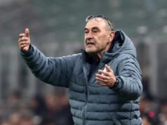 拉齊奧主教練法比亞尼在德爾巴希羅問題上與薩里意見不同