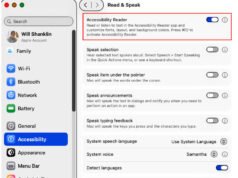如何在 Apple 設備上使用輔助閱讀器