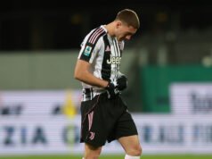 尤文圖斯因大腿嚴重受傷而長期缺席弗拉霍維奇