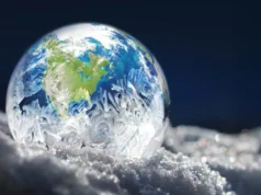 全球變暖可能導致下一個冰河時代。
