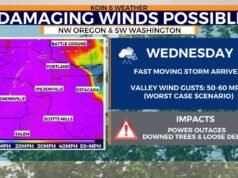 波特蘭組織敦促當地居民為即將到來的風暴做好準備