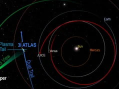 美國宇航局最近發現了一顆罕見的星際彗星。