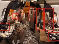 傑克·保羅在被安東尼·約書亞撞倒後開槍擊落了一架私人飛機。