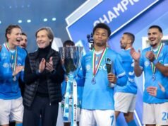 那不勒斯時隔十年再次奪得意大利超級杯冠軍
