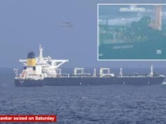 美國軍方瞄準委內瑞拉海岸第三艘油輪,據信載有黑市石油