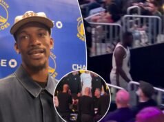 吉米·巴特勒對德雷蒙德·格林與史蒂夫·科爾的碰撞做出反應